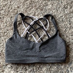 Lululemon strappy sports bra